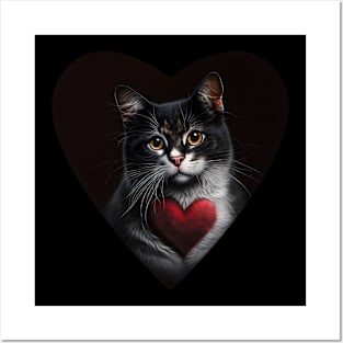 Love cats Posters and Art